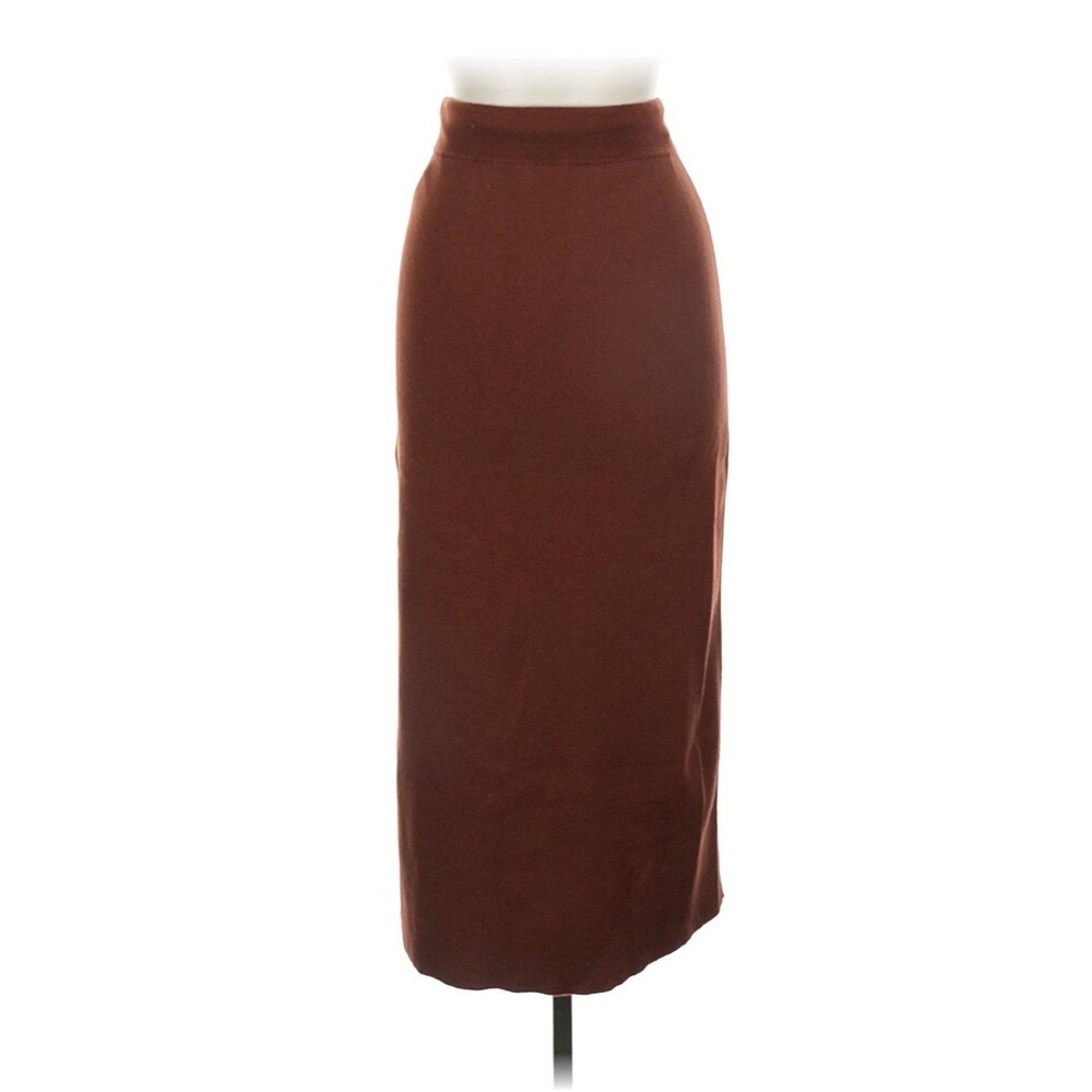 Like New Aritzia Wilfred Wool Blend Skirt Size L - Picture 2 of 6